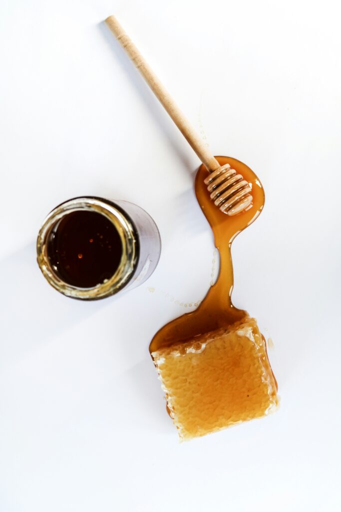 Honig als Alternative um Zucker zu vermeiden. 