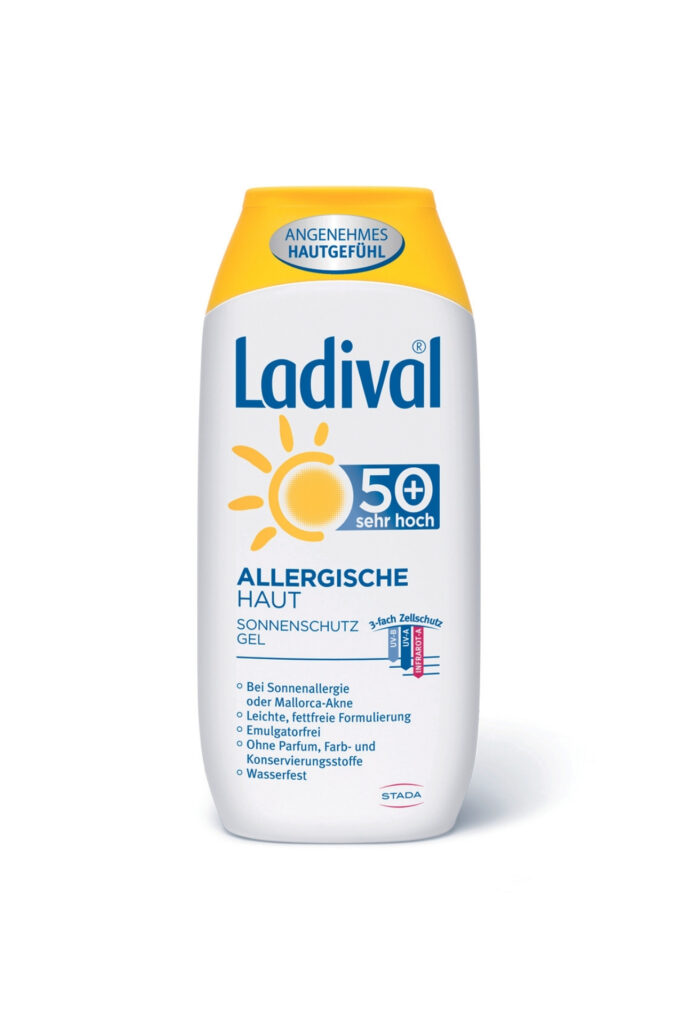 Sonnenschutzgel Allergische Haut LSF 50+ von Ladival um € 24,90
