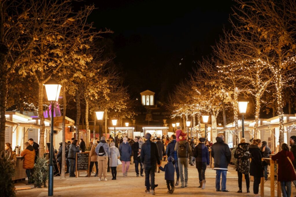 Adventmarkt Leopoldimarkt in Baden