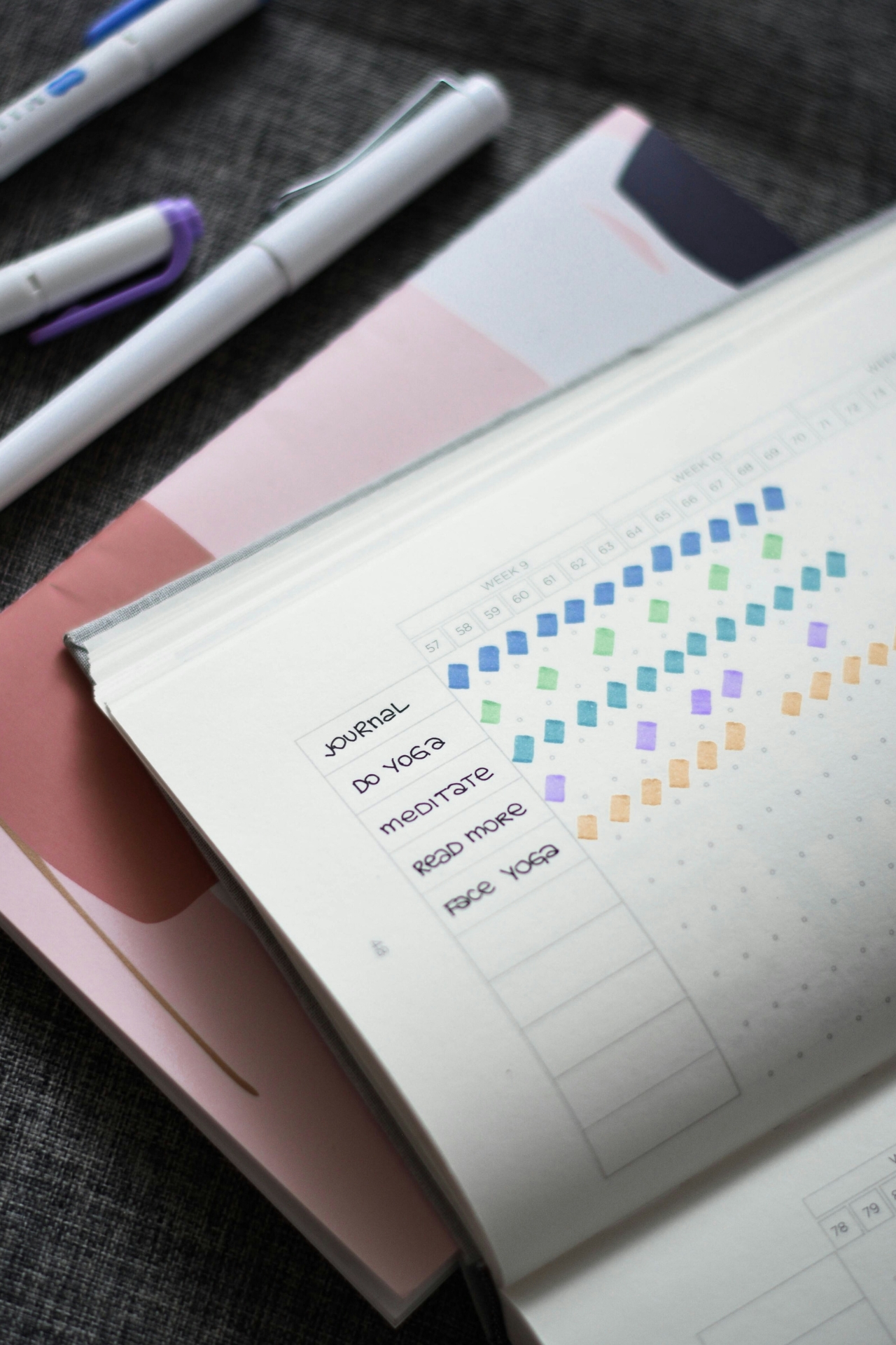 Habit Stacking - Kalender mit neuen Routinen