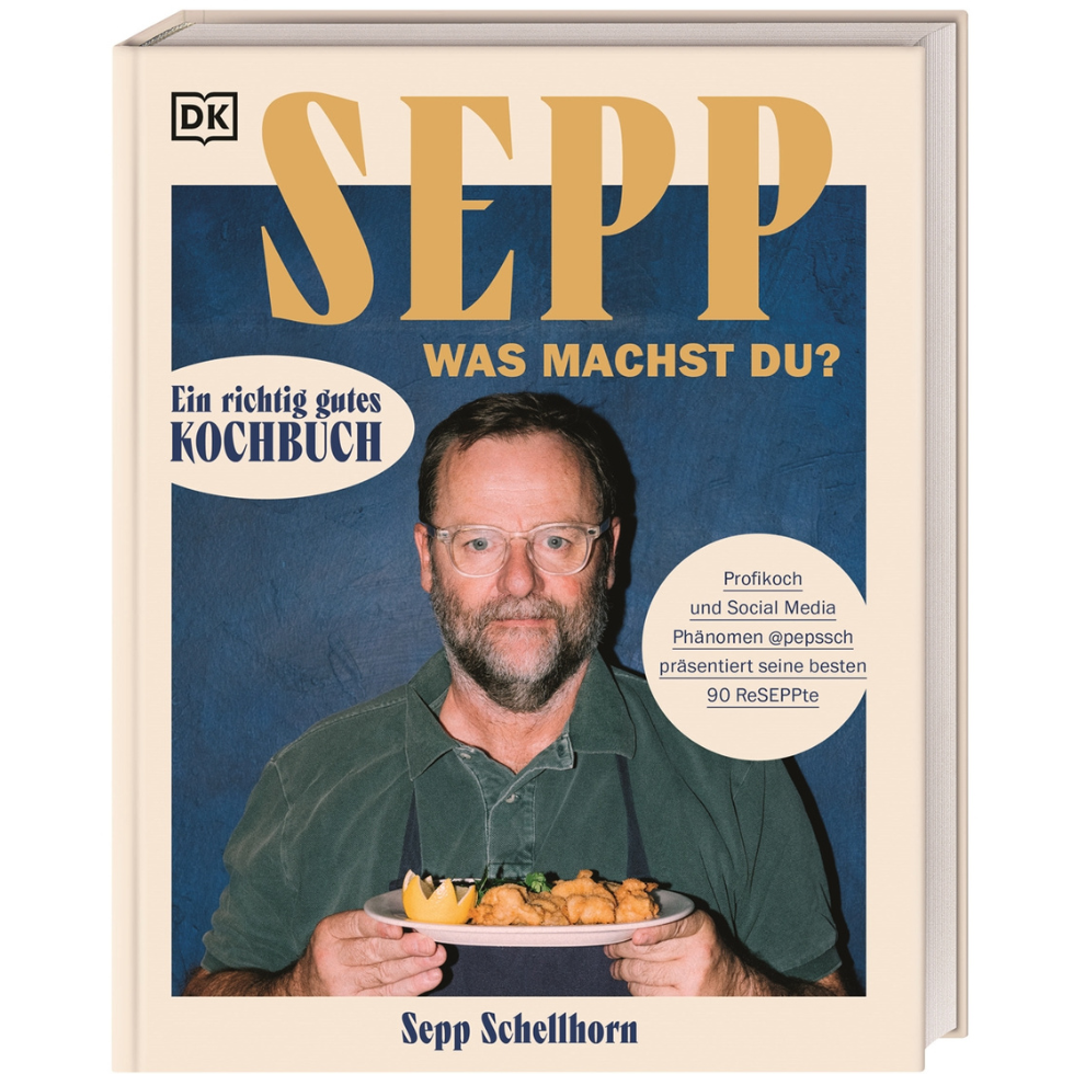 Buchtipps Kochen: Sepp was machst du?