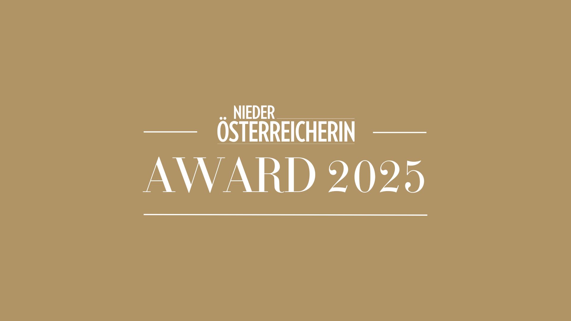 Nominierungsaufruf Niederösterreicherin Award 2025