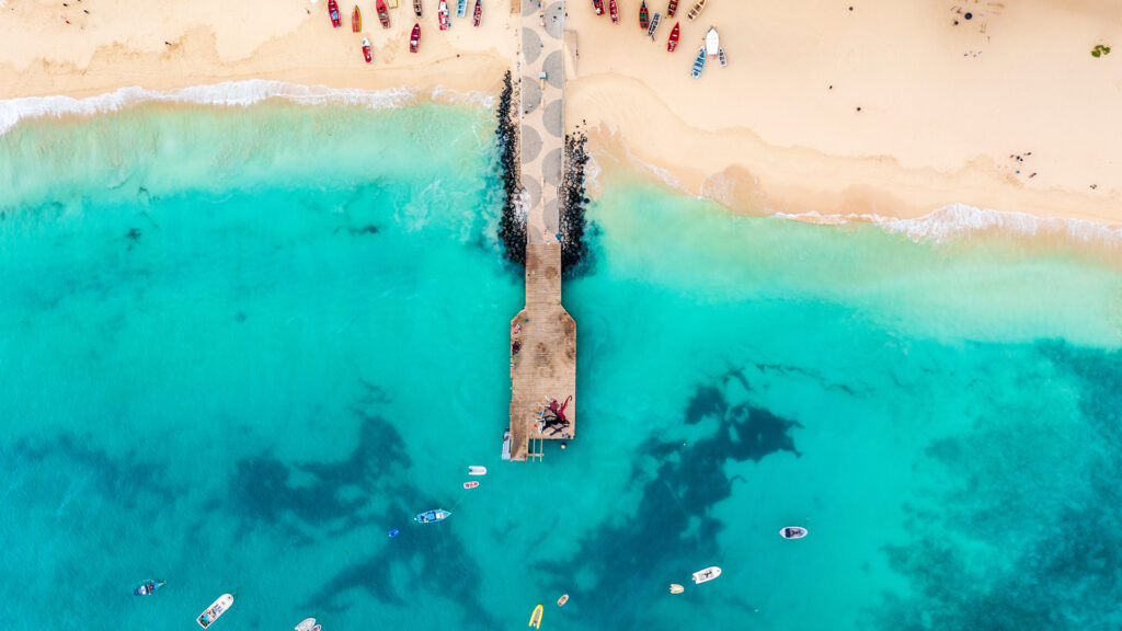 TUI Kapverden: Strandfoto von oben