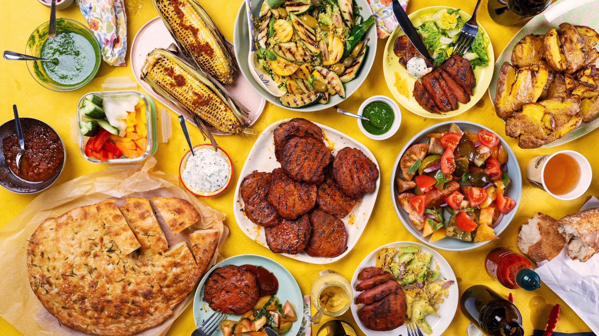 BBQ vegetarische Gerichte