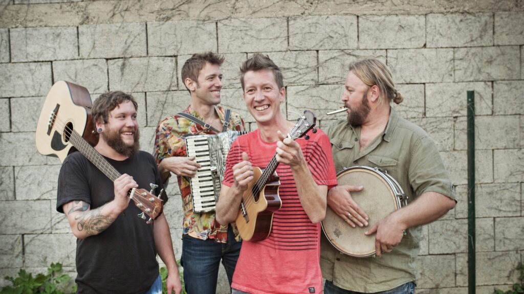 Die Band "Hauk"