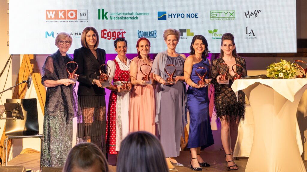 Die Gewinnerinnen des NIEDERÖSTERREICHERIN AWARD 2025