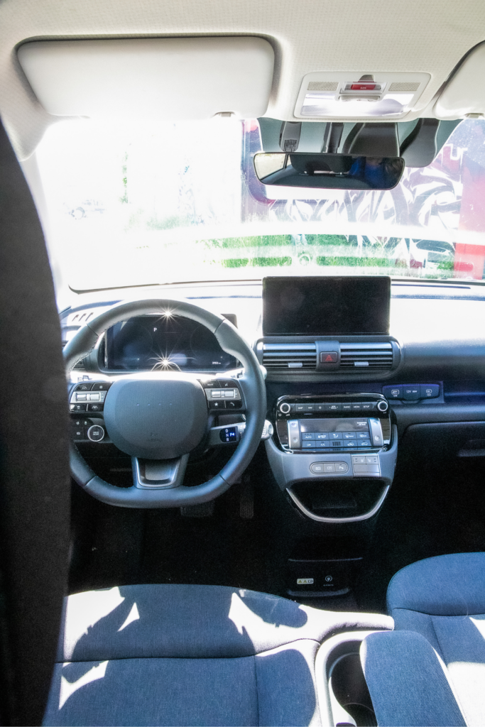 Hyundai Inster: Das Auto von Innen