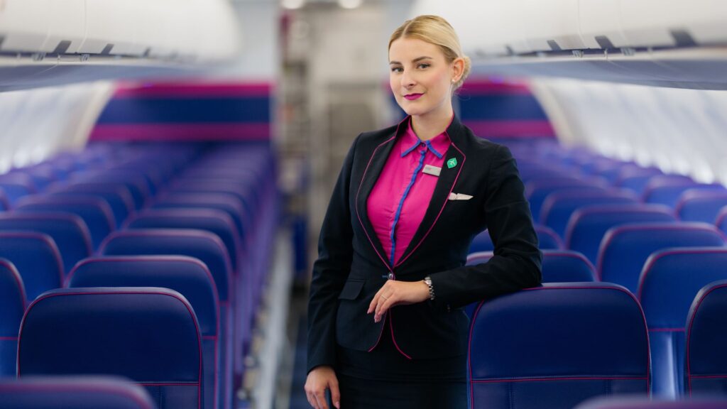 Wizz Air Flugbegleiterin Vivien Peto