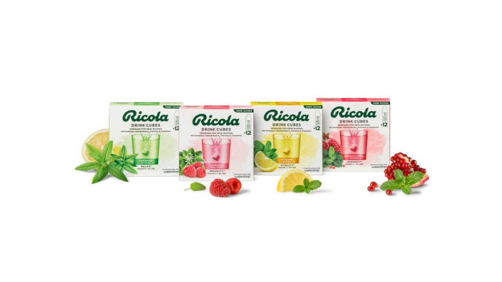 Waterdrop Drink Cubes Geschmack "Ricola"