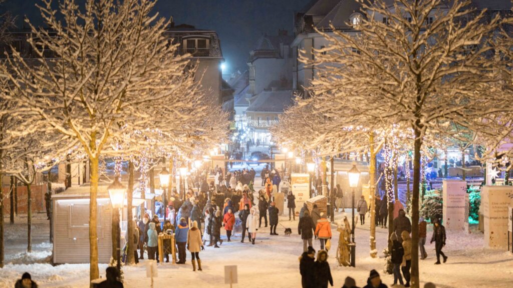 Advent im Park in Baden