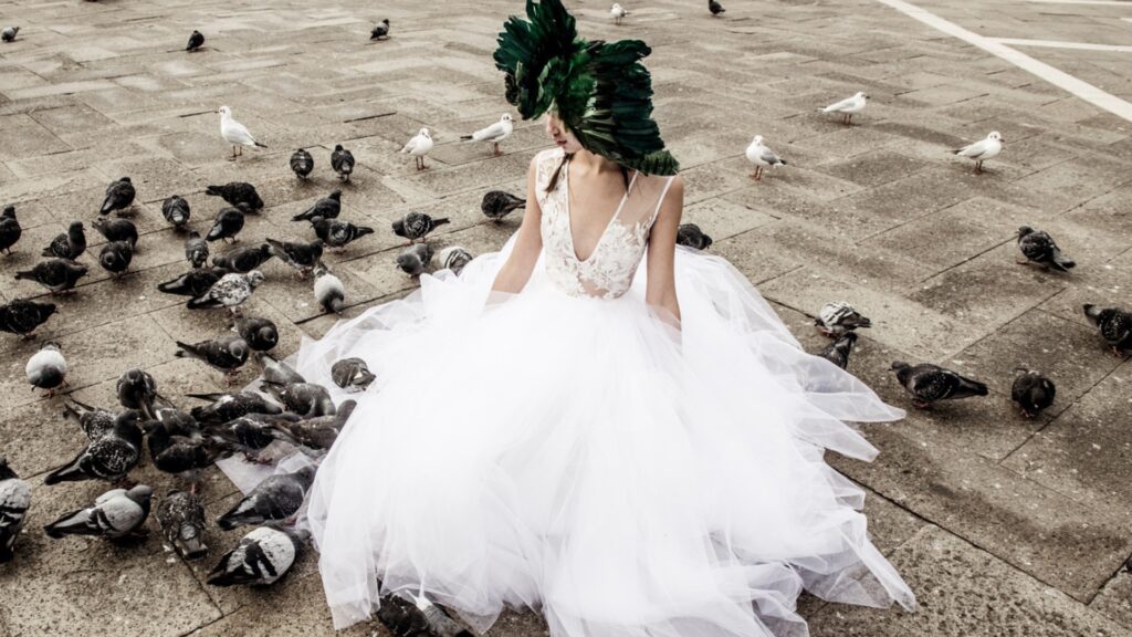 Kreationen von Julia Cranz geshootet in Venedig