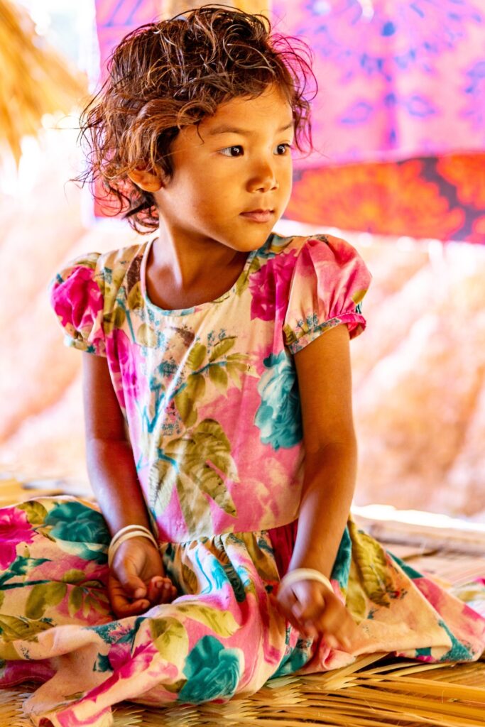 Das letztgeborene Mädchen einer Khasi-Familie wird einmal die Verantwortung für den gesamten Clan übernehmen.