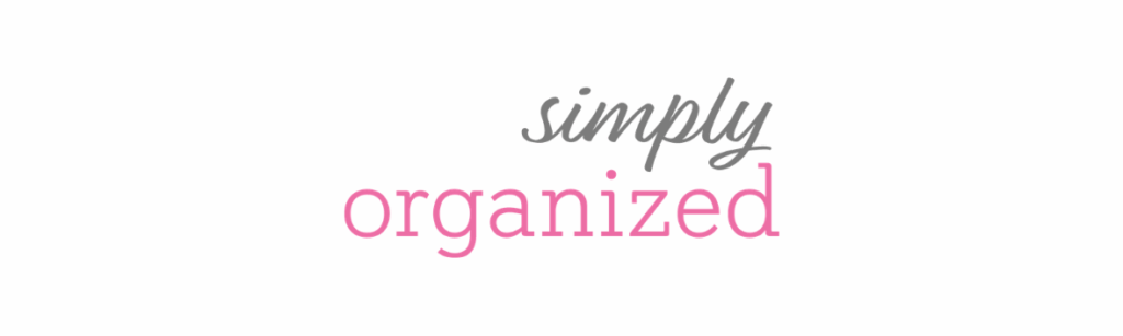 Logo von "simply organized"