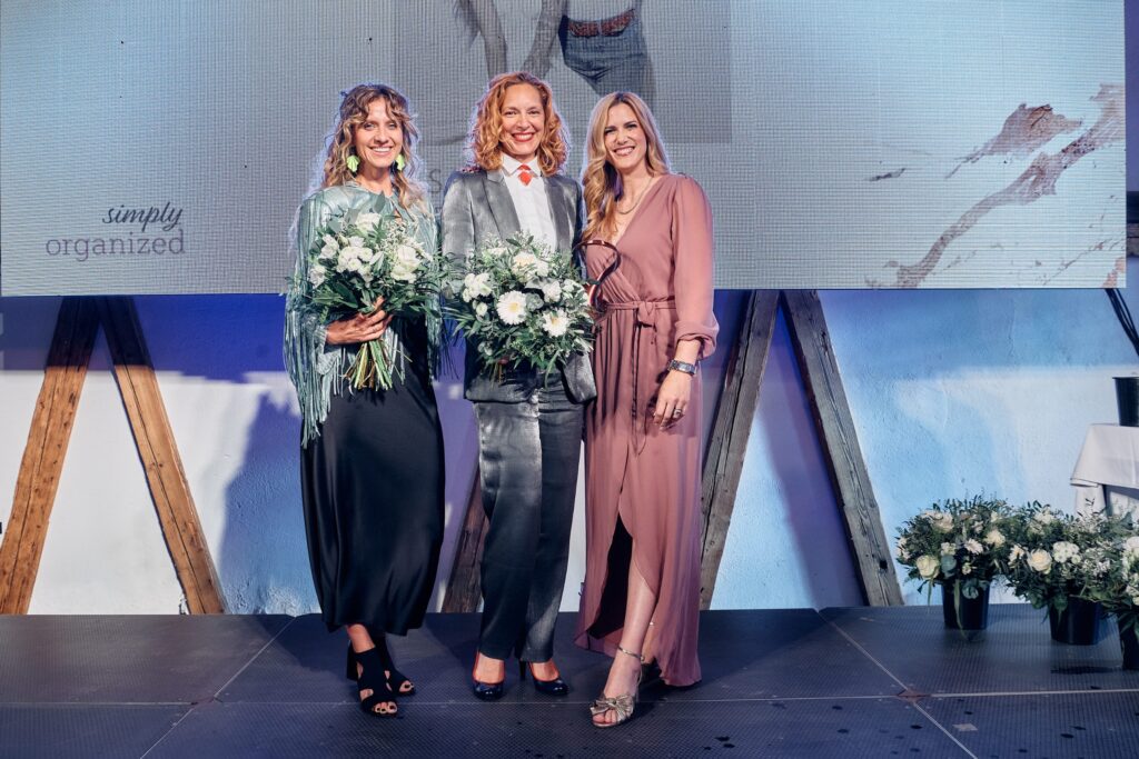 Sarah Anderl & Petra Kamenar mit Desiree Schweiger