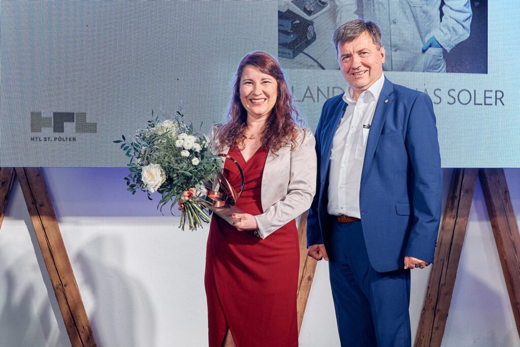 Yolanda Salinas Soler mit Martin Pfeffel