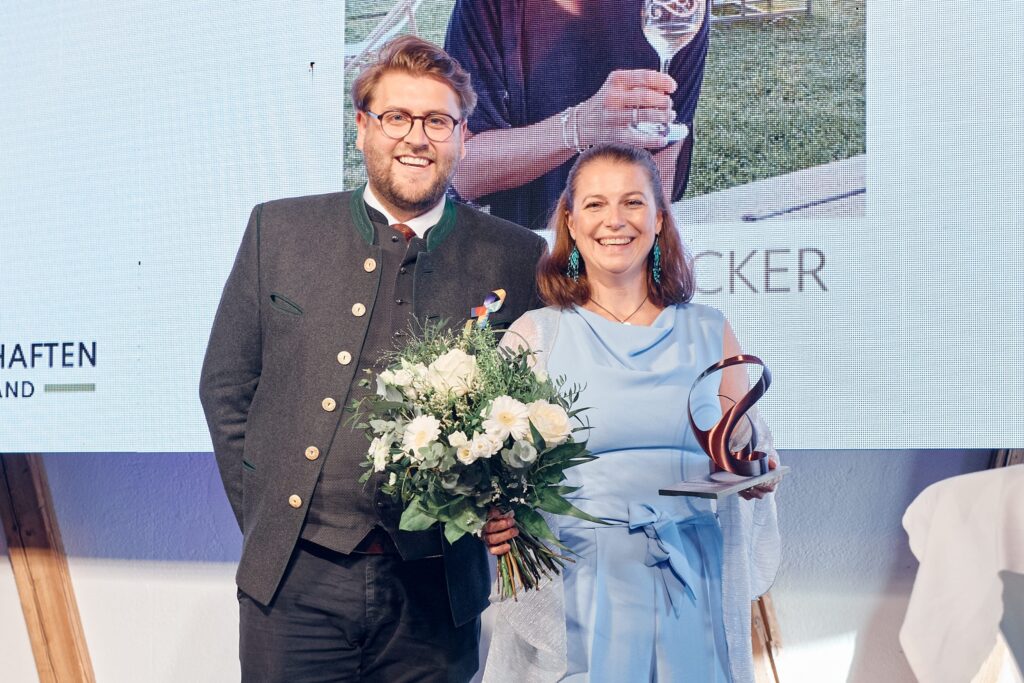 Cornelia Becker mit Ralf Eckhardt