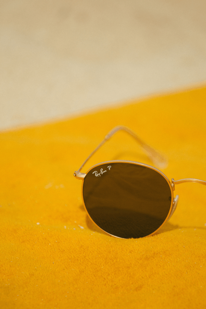 Ray-Ban-Designs: Ray-Ban-Sonnenbrille Nahaufnahme