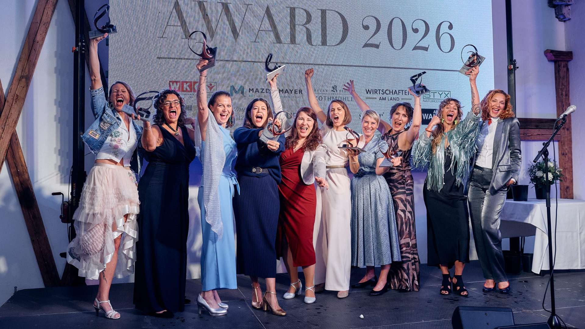 Alle Gewinnerinnen des NIEDERÖSTERREICHERIN AWARD 2026