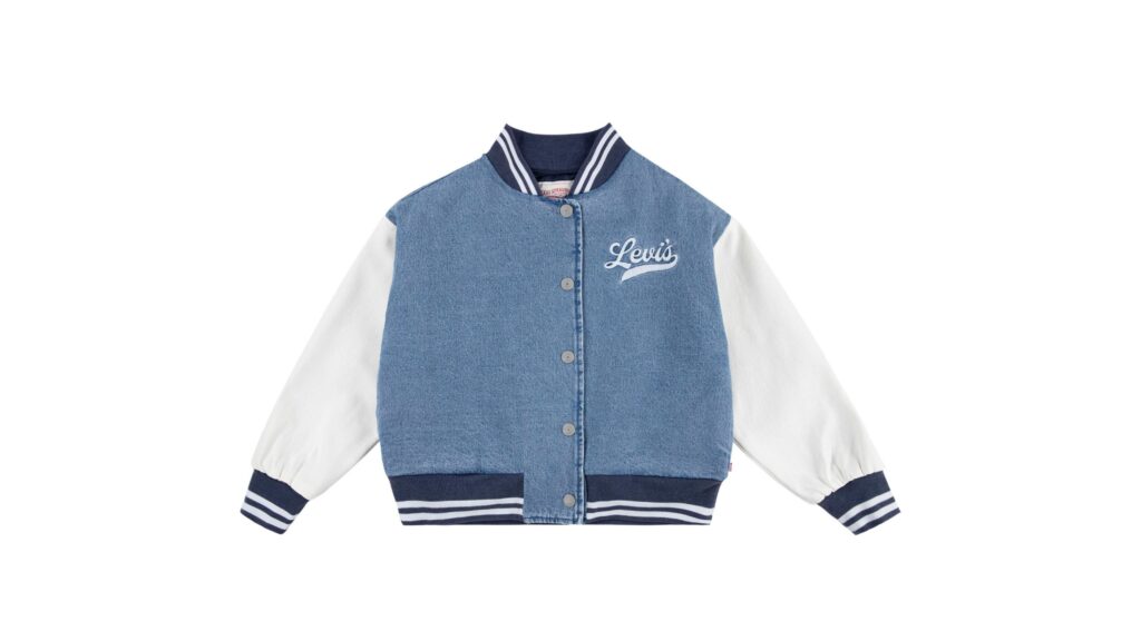 Jeans College-Jacke für Kinder