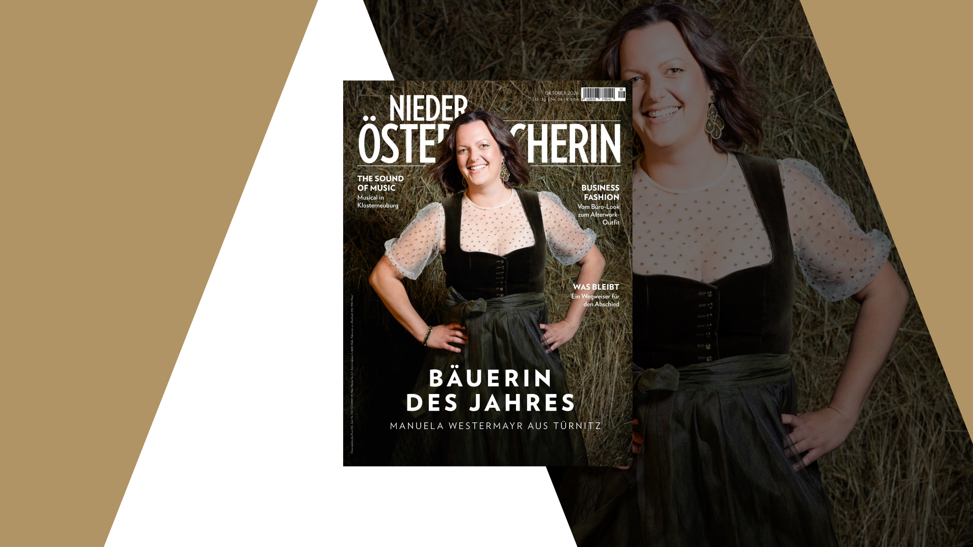 NÖ Oktober-Headerbild: Bäuerin des Jahres Manuela Westermayr 2026